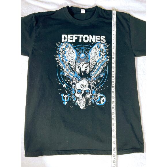 Deftones 2025 North America Tour Tee Black Graphic L - Picture 4 of 7